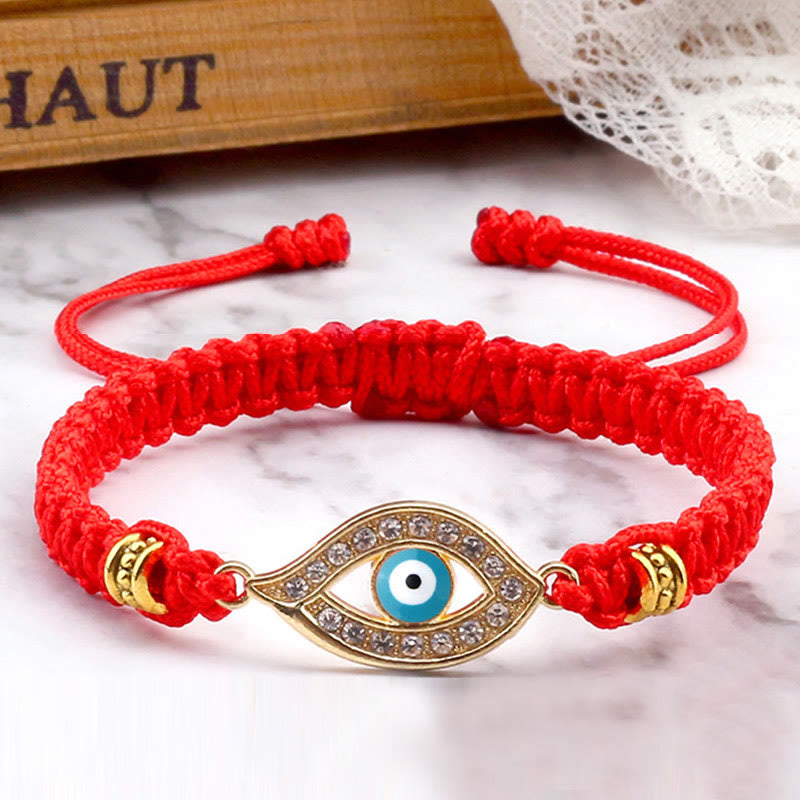 Wear FengShui Evil Eye Keep Away Evil Spirits String Bracelet