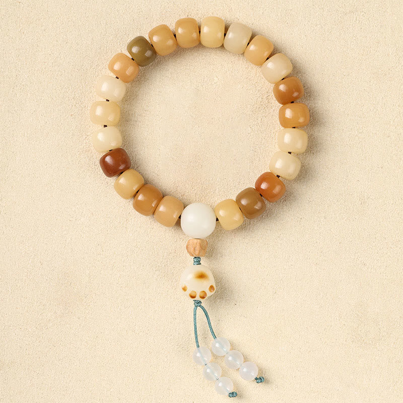 Wear FengShui Natural Bodhi Seed The Lord of the Corpse Forest Om Mani Padme Hum Wisdom Bracelet