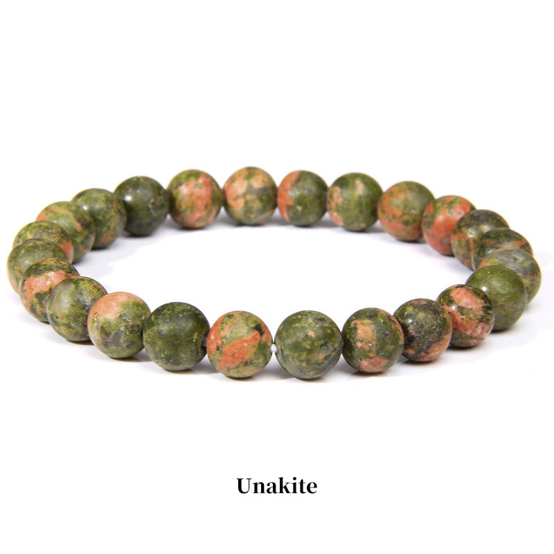 Wear FengShui Natural Stone Quartz Healing Beads Bracelet