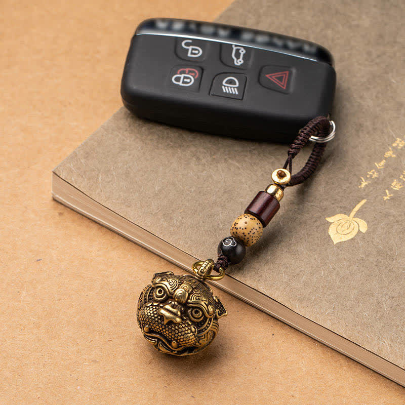Wear FengShui PiXiu Wealth Copper Key Chain