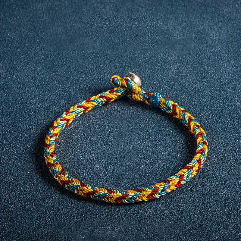 Wear FengShui "May you be safe and sound all year round" Lucky Multicolored Bracelet