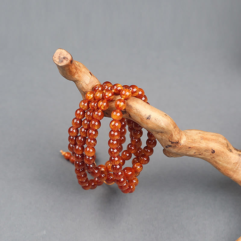 Wear FengShui Golden Sea Willow Success Positive Bracelet Mala
