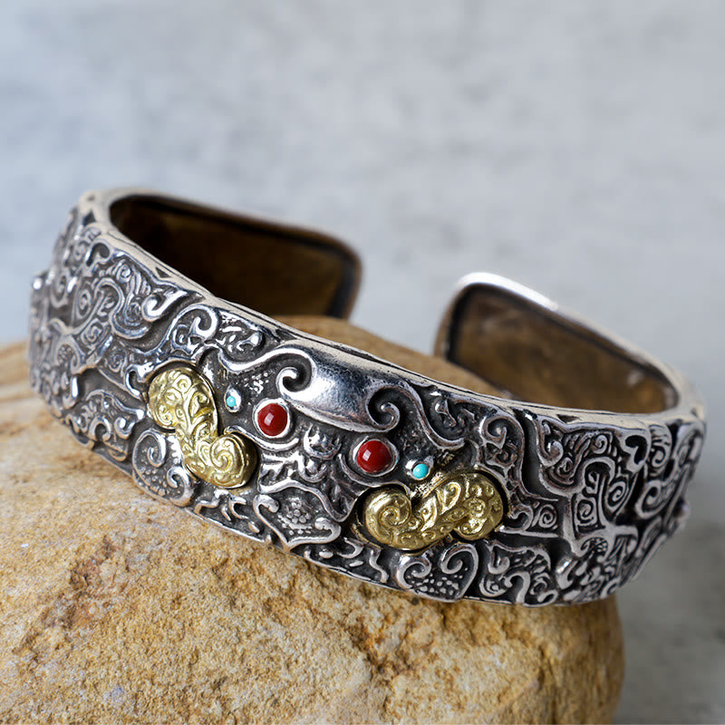 Wear FengShui FengShui Engraving PiXiu Blessing Bracelet Bangle