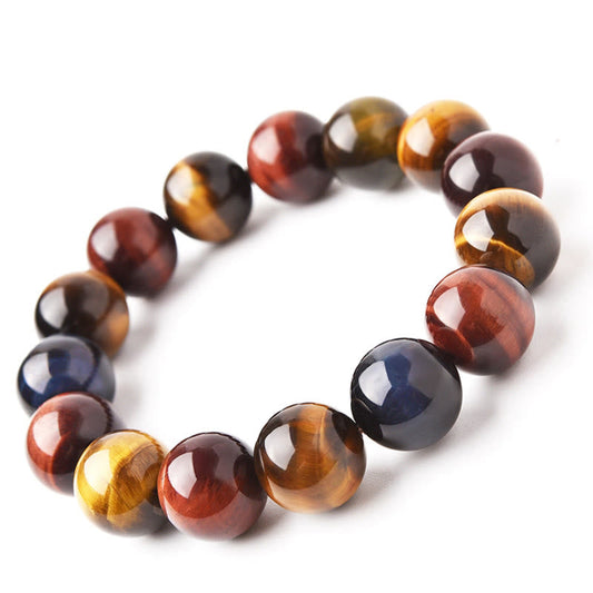 Wear FengShui Natural Tiger Eye Positive Protection Bracelet