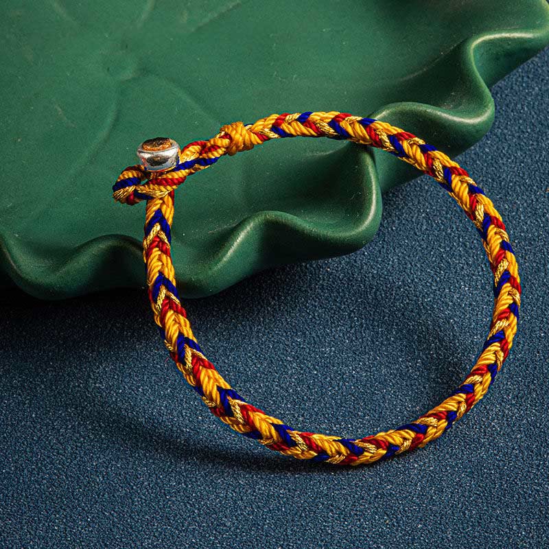 Wear FengShui "May you be safe and sound all year round" Lucky Multicolored Bracelet