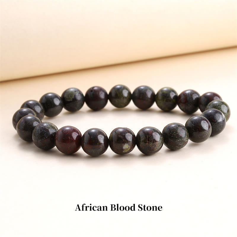 Wear FengShui Natural Stone Quartz Healing Beads Bracelet