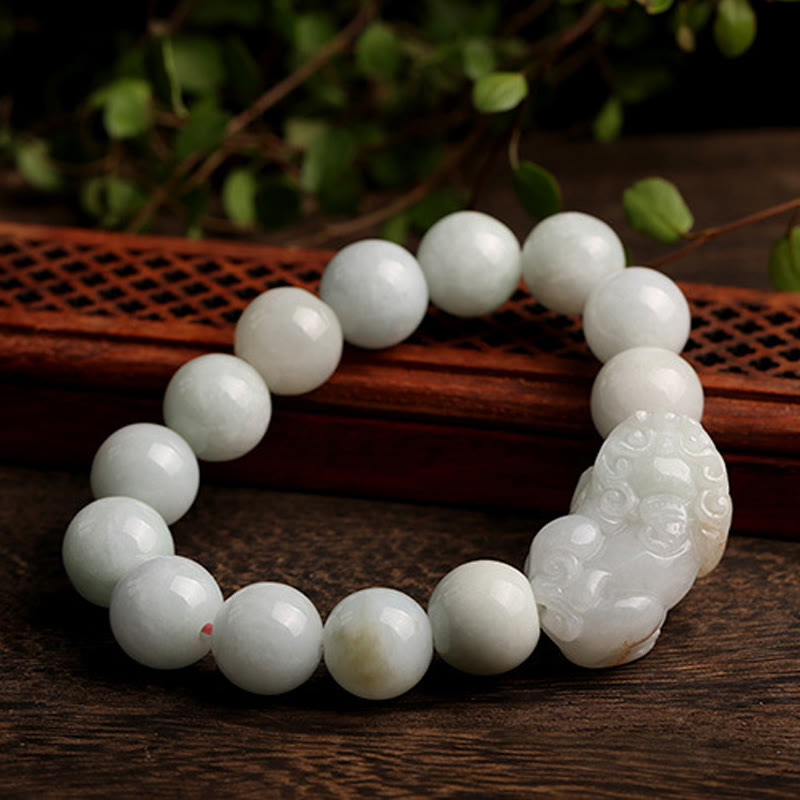 Wear FengShui Fengshui Wealth Prosperity Jade PiXiu Luck Bracelet