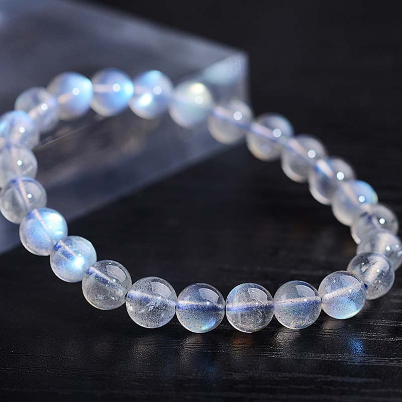 Wear FengShui Natural Moonstone Healing Beads Bracelet