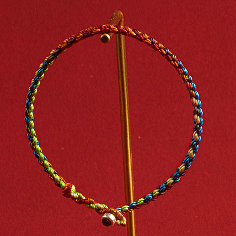 Wear FengShui "May you be blessed with peace and safety in all four seasons" Lucky Multicolored Bracelet