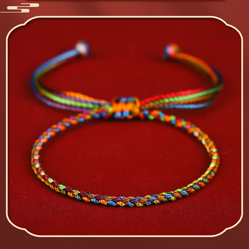 Wear FengShui "May all your wishes come true" Lucky Multicolored Bracelet