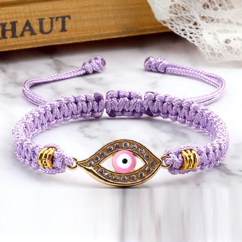Wear FengShui Evil Eye Keep Away Evil Spirits String Bracelet