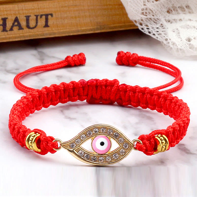 Wear FengShui Evil Eye Keep Away Evil Spirits String Bracelet
