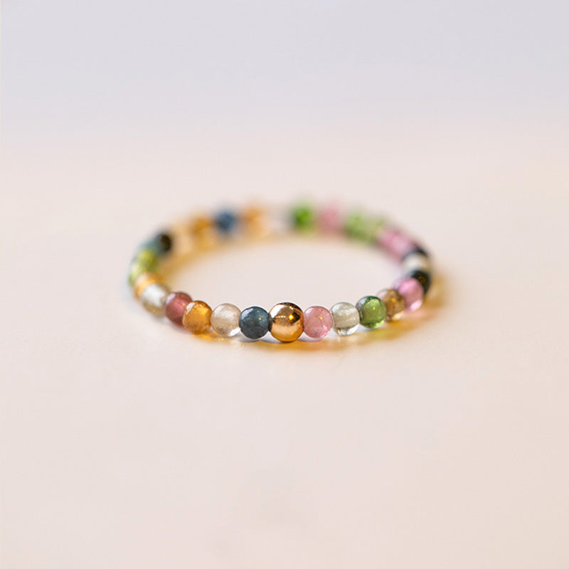 Wear FengShui Natural Tourmaline Positive Love Ring