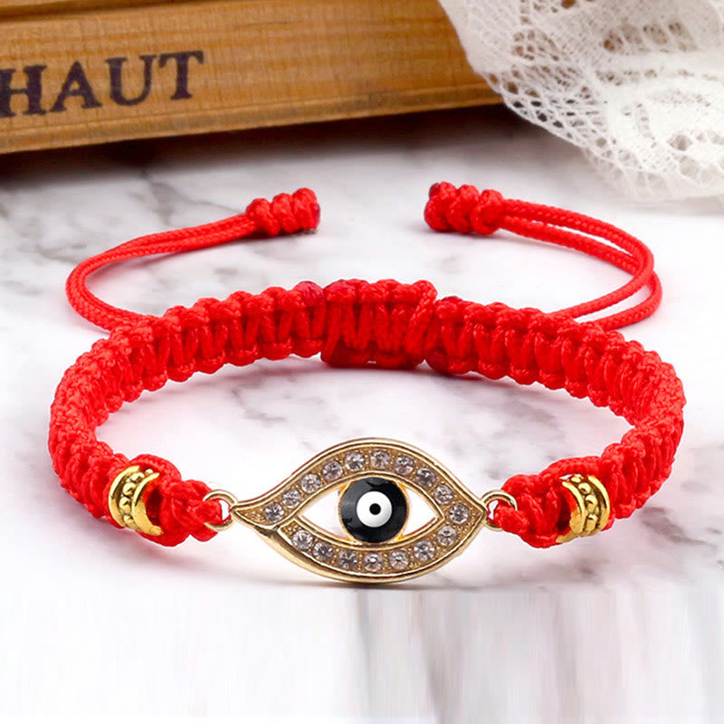 Wear FengShui Evil Eye Keep Away Evil Spirits String Bracelet