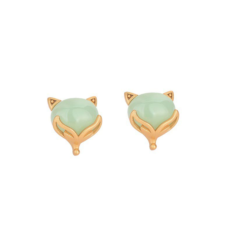 Wear FengShui FengShui Jade Luck Earrings
