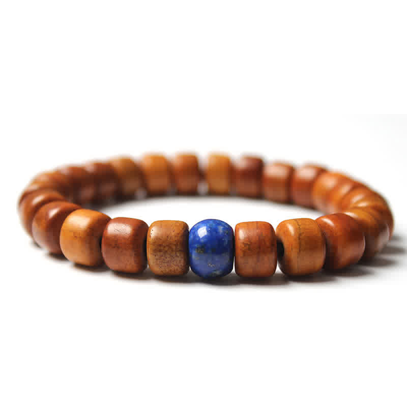 Wear FengShui Tibetan Bone Beads Om Mani Padme Hum Strength Bracelet