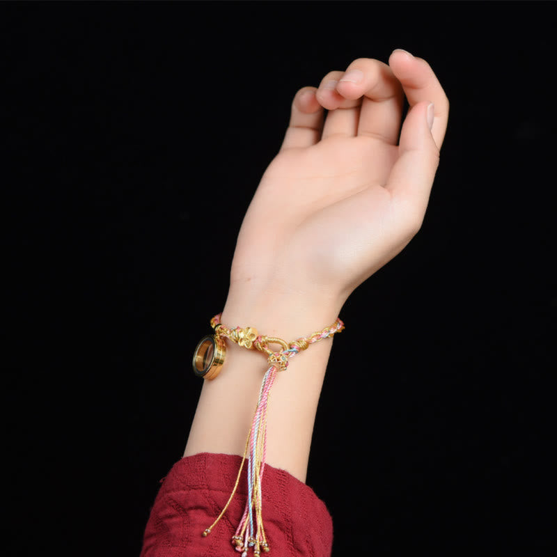 Wear FengShui Tibetan Handmade Luck Colorful String Single Double Wrap Braided Bracelet