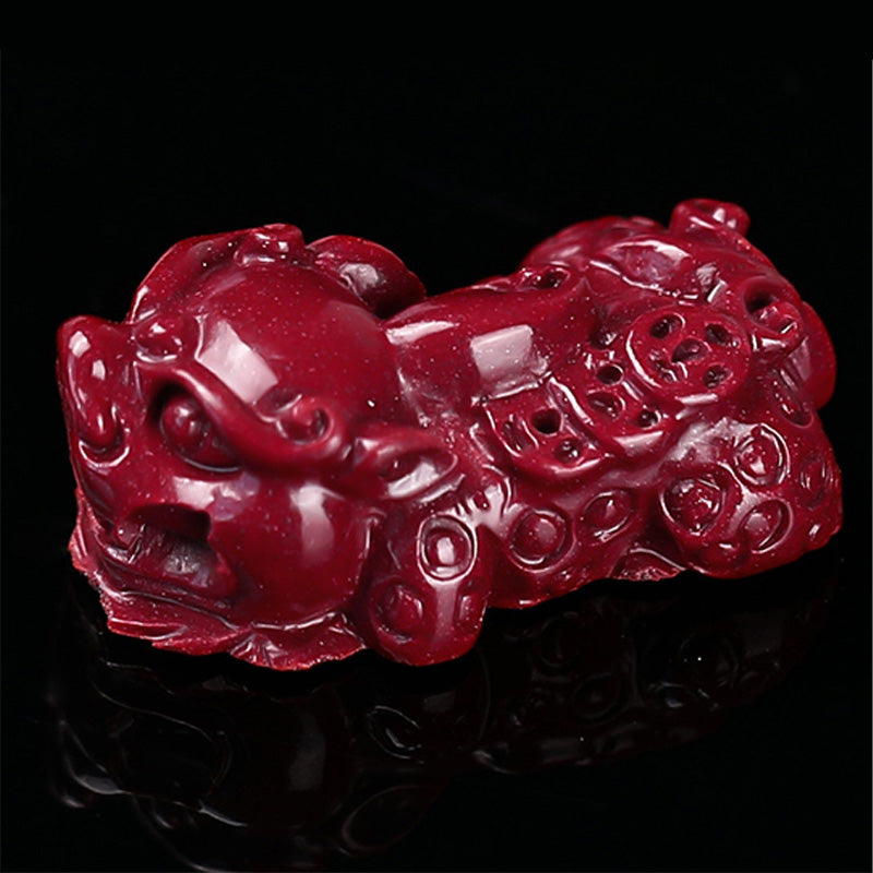 Wear FengShui Tibetan Cinnabar Pixiu Calm Bracelet