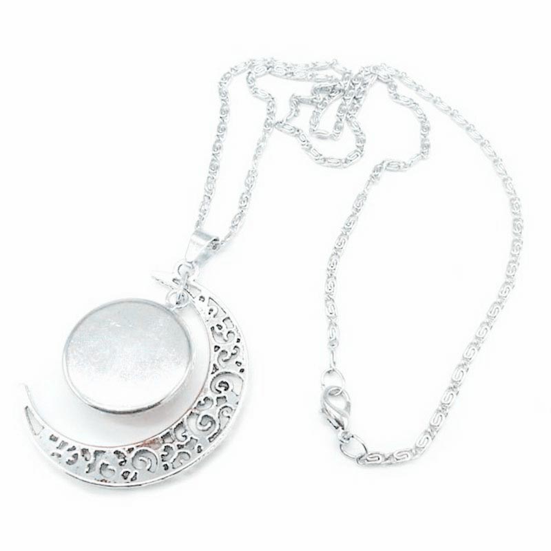 Wear FengShui 12 Constellations of the Zodiac Moon Protection Necklace Chain Pendant