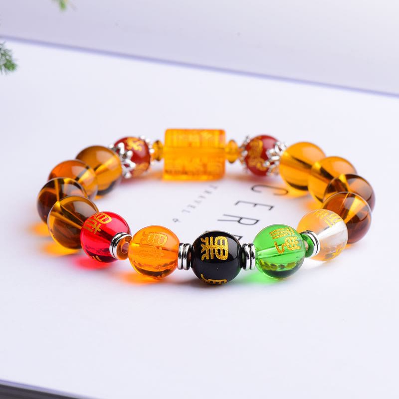 Wear FengShui Natural Citrine Fortune Happiness Bracelet