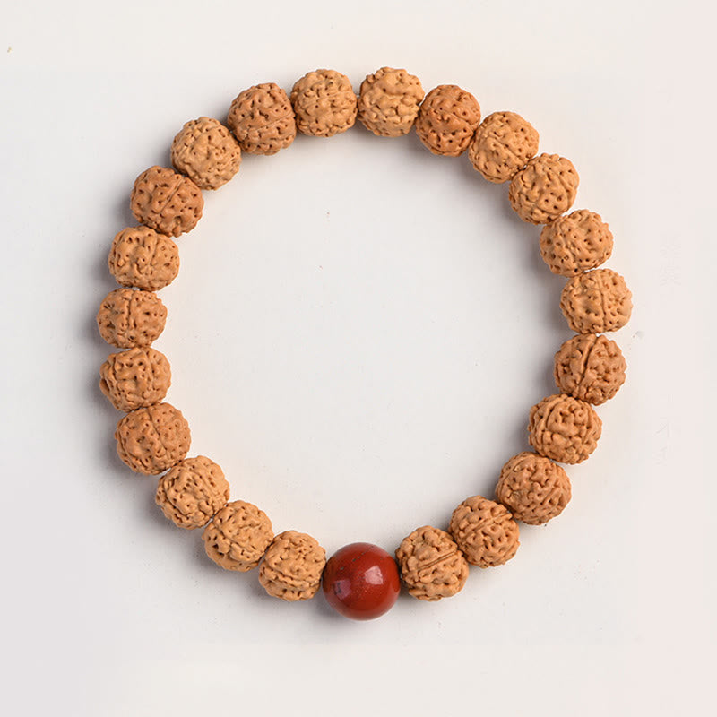 Wear FengShui Tibet Rudraksha Bodhi Seed Wealth Auspiciousness Bracelet