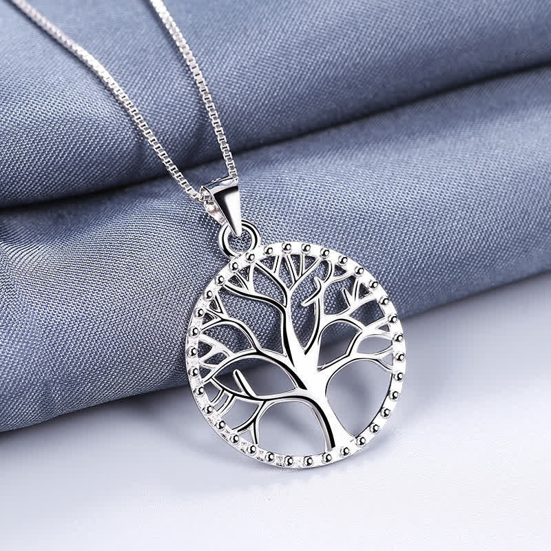 Wear FengShui The Tree of Life 925 Sterling Silver Creation Necklace Pendant