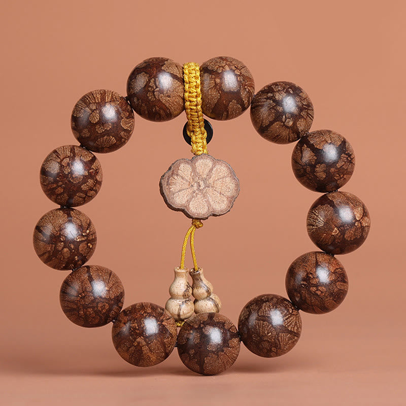 Wear FengShui Plum Blossom Wood Inner Peace Bracelet