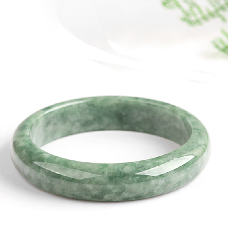 Wear FengShui Natural Jade Luck Wealth Bangle Bracelet