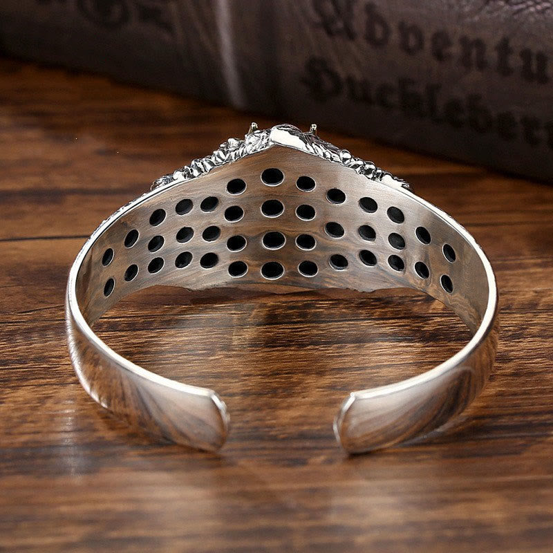 Wear FengShui Tibetan Garuda Bird Wisdom Protection Bracelet Bangle