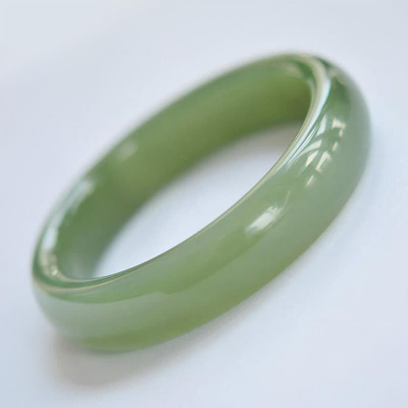 Wear FengShui Jade Abundance Blessing Bangle Bracelet