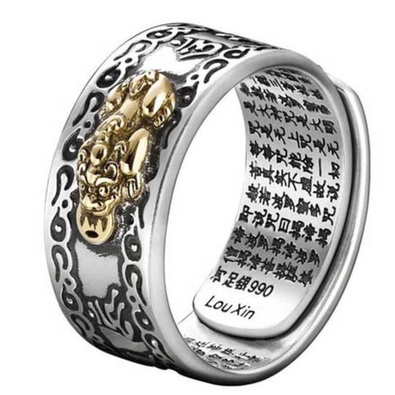 Wear FengShui Lucky FengShui PiXiu Wealth Ring