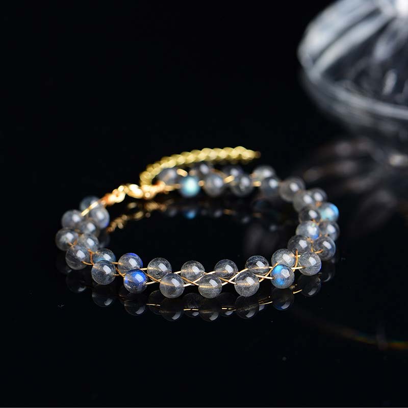 Wear FengShui Natural Moonstone Love Blessing Bracelet