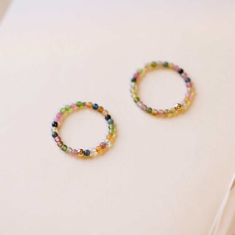 Wear FengShui Natural Tourmaline Positive Love Ring