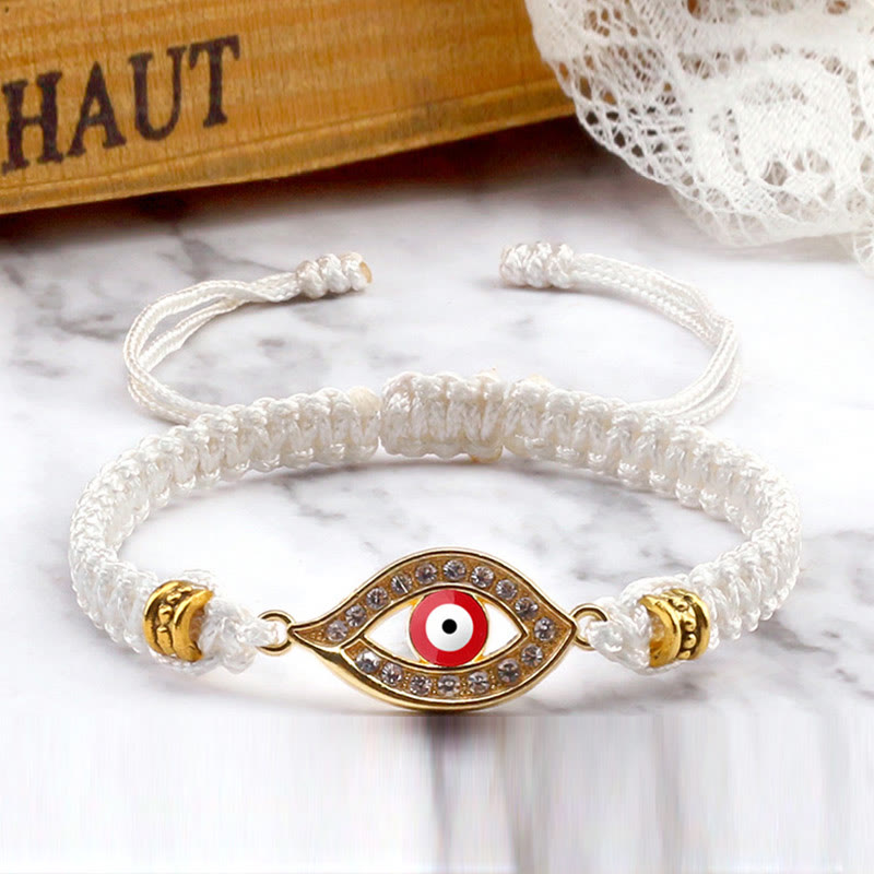 Wear FengShui Evil Eye Keep Away Evil Spirits String Bracelet