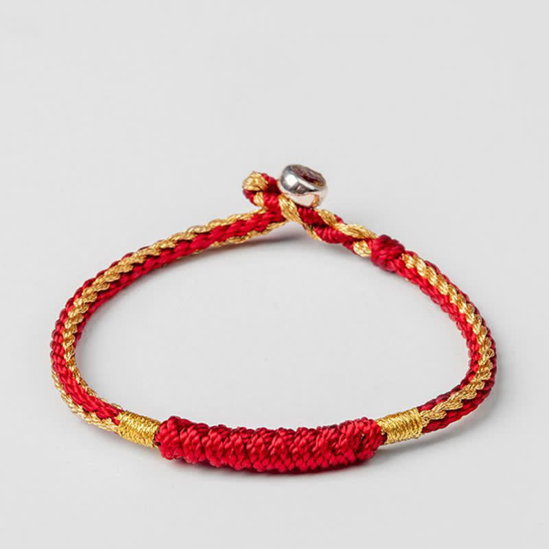 Wear FengShui Tibetan Handmade Braid Luck String Protection Bracelet