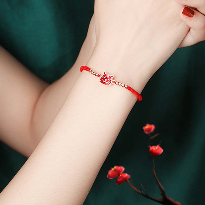 Wear FengShui 12 Chinese Zodiac Lucky Red String Bracelet