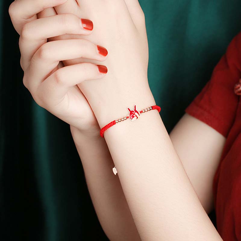 Wear FengShui 12 Chinese Zodiac Lucky Red String Bracelet