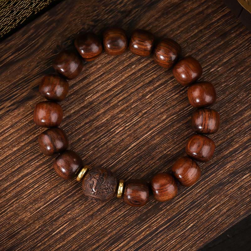 Wear FengShui Natural Rosewood Compassion Bracelet