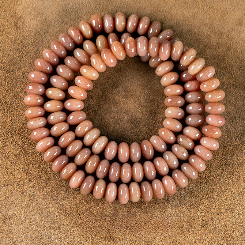 Natural Camel Bone Bracelet 108 Beads Mala for Meditation