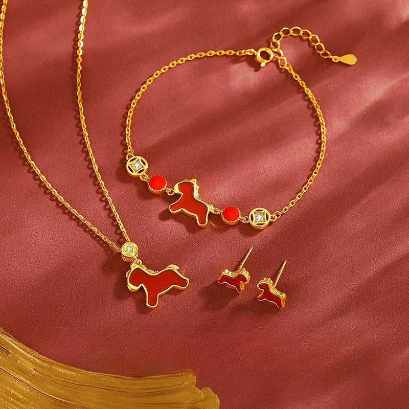 Year of the Horse Wear FengShuiry - Necklace, Bracelet, Earrings, Perfect Gift For Women