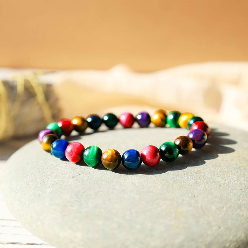 Wear FengShui Tiger Eye Resolve Courage Bracelet