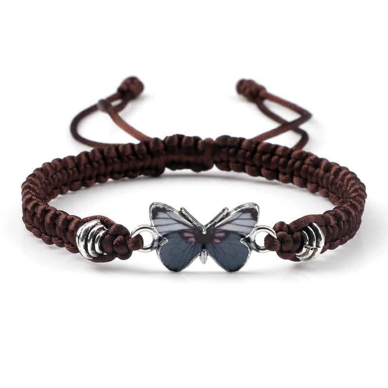 Wear FengShui Butterfly Freedom Love String Charm Bracelet