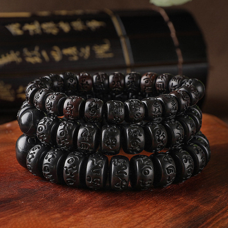 Wear FengShui Tibetan Lightning Strike Wood Protection Bracelet