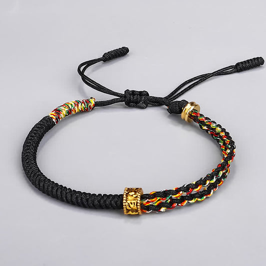Wear FengShui Om Mani Padme Hum Protection Luck String Bracelet