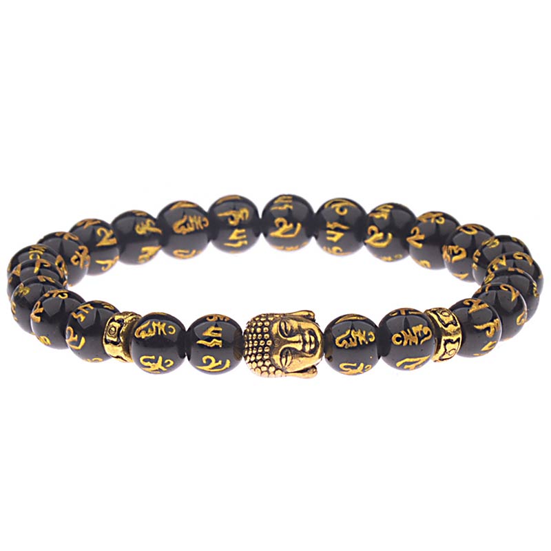 Wear FengShui Tibetan Buddha Mantra Amulet Bracelet