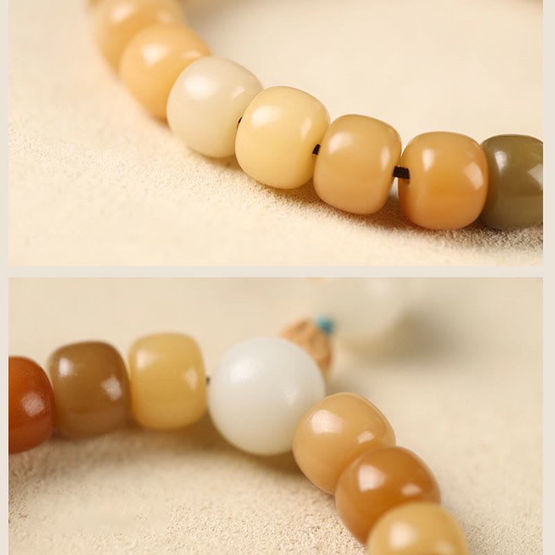 Wear FengShui Natural Bodhi Seed The Lord of the Corpse Forest Om Mani Padme Hum Wisdom Bracelet