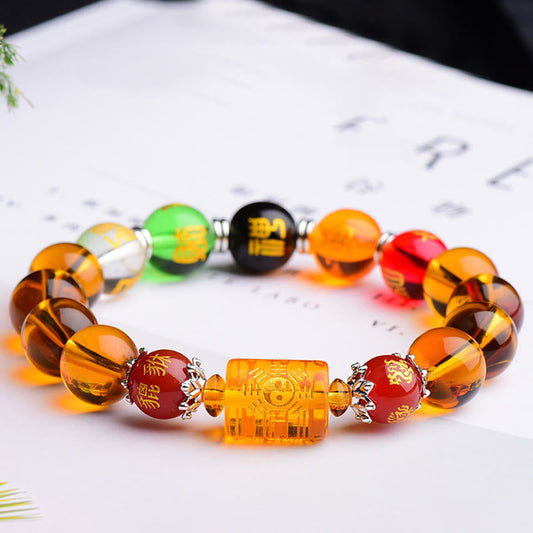 Wear FengShui Natural Citrine Fortune Happiness Bracelet