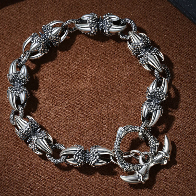 Wear FengShui Dragon Claw Engraved Strength Protection Bracelet