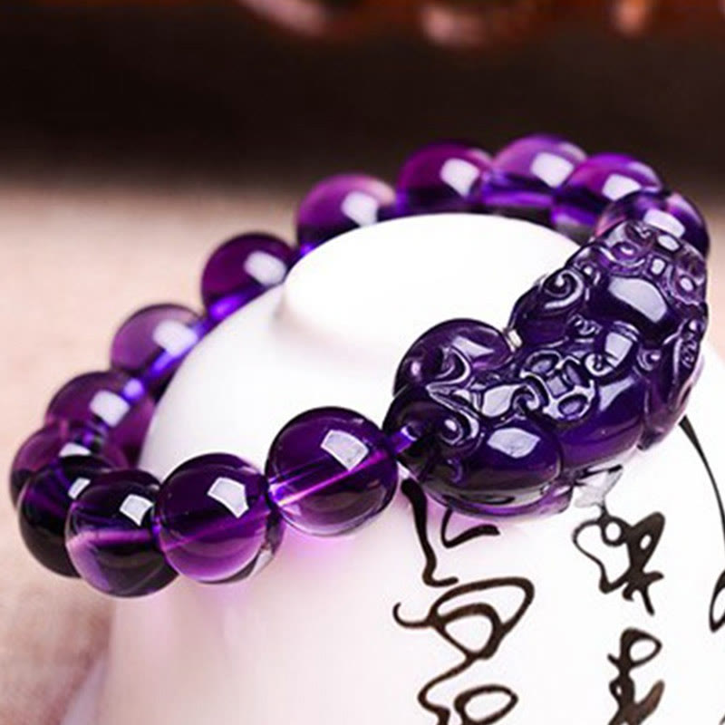 Wear FengShui Feng Shui Amethyst Fortune Wealth Bracelet