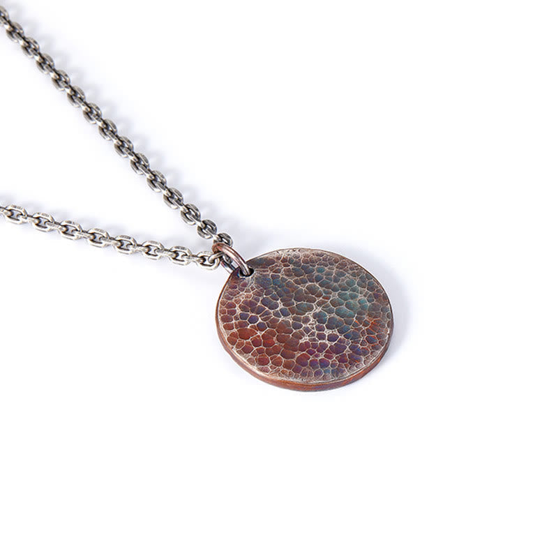 Wear FengShui 990 Sterling Silver Yin Yang Water and Fire Balance Necklace Pendant
